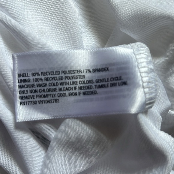 Wild Fable White Eyelet Baby Doll Mini Dress Size M Coastal Cowgirl Resort LWD - Picture 7 of 7